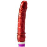 Baile - Vibrador Vermelho Realista 23 Cm