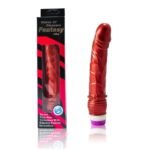Baile - Vibrador Vermelho Realista 23 Cm - Image 3
