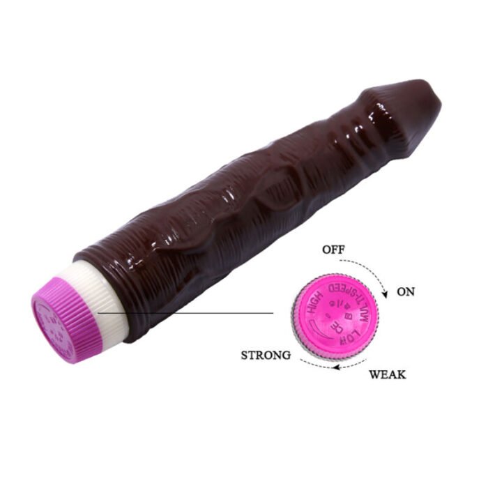 Baile - Vibrador Waves Of Pleasure 23 Cm Castanho - Image 4
