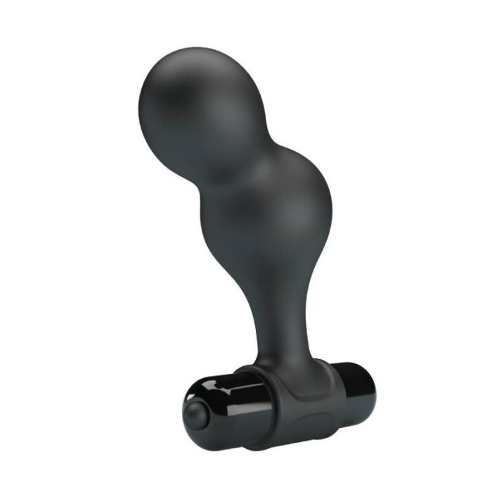 Mr Play - Plug Anal Vibrador De Silicone Preto - Image 4