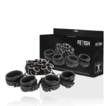 Fetish Submissive - Conjunto De Laços De Cama De Luxo Com Forro De Noprene - Image 2