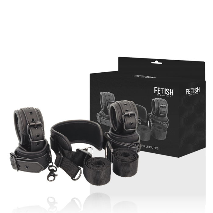 Fetish Submissive - Posição Mestre Com 4 Algemas Revestidas Com Noprene - Image 2