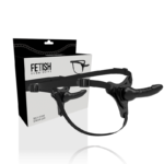 Fetish Submissive Harness - Silicone Preto Realista 16 Cm - Image 2