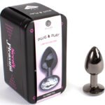 Secretplay - Plug Anal De Gunmetal Tamanho Pequeno 7 Cm - Image 2