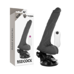 Basecock - Vibrador Articulvel Controle Remoto Preto 18.5 Cm -O- 4 Cm