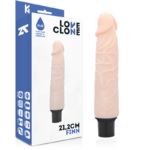 Loveclone - Vibrador Auto Lubrificante Finn 21.2 Cm -O- 3.8 Cm