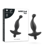 Addicted Toys - Massager Anal Com Vibrationmodel Preto 1