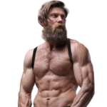 Fetish Submissive Attitude - Arreio De Costas De Couro Ecológico Masculino - Image 4