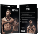 Fetish Submissive Attitude - Arnês De Couro Ecológico Com Peito Cruzado Para Homens - Image 2
