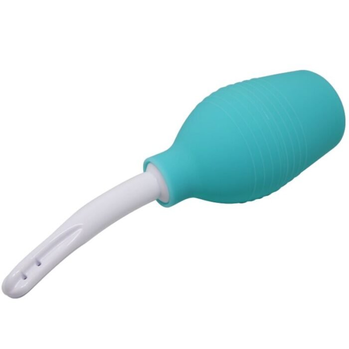 Mr Play - Chuveiro De Borracha Anal Pear Azul - Image 3