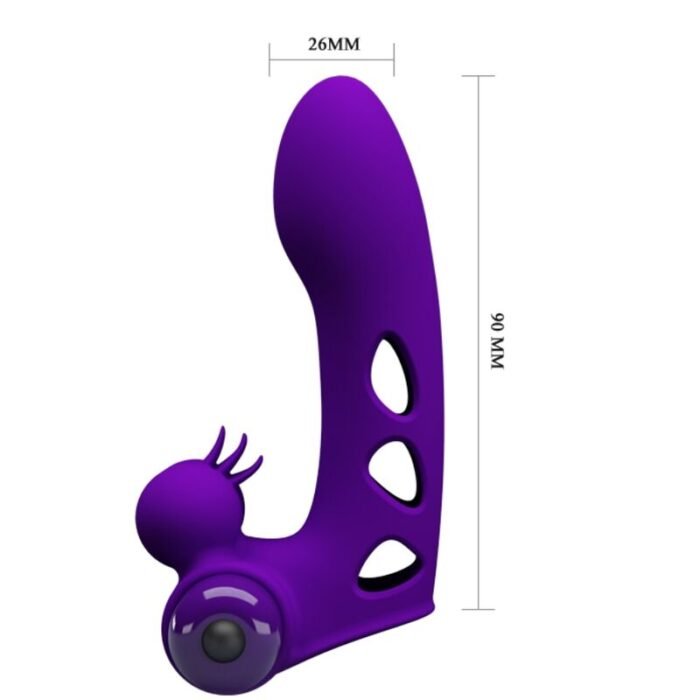 Pretty Love - Capa De Dedo Vibrador Roxo Orlando - Image 5