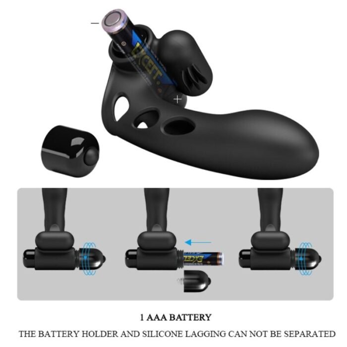 Pretty Love - Capa De Dedo Vibrador Preto Orlando - Image 8