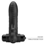 Pretty Love - Capa De Dedo Vibrador De Coelho Preto Vance - Image 8