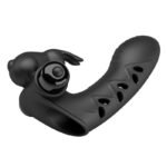 Pretty Love - Capa De Dedo Vibrador De Coelho Preto Vance - Image 3