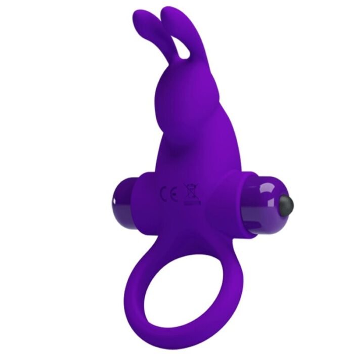 Pretty Love - Anel Vibrador I Coelho Para Pênis Roxo - Image 2