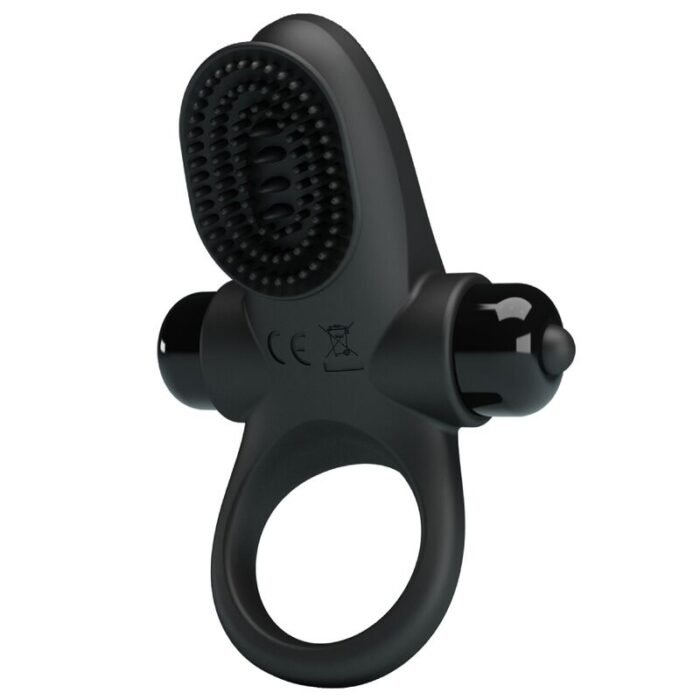 Pretty Love - Anel Vibrador Ii Para O Pênis Preto - Image 2