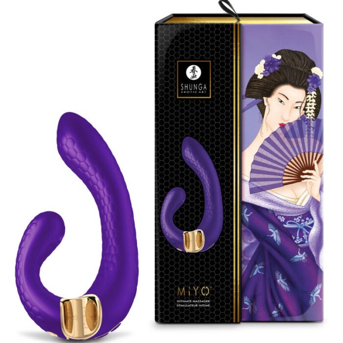 Shunga - Miyo Massager Íntimo Violeta - Image 3