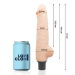 Loveclone - Vibrador Auto Lubrificante Harald 24 Cm -O- 4 Cm - Image 2