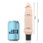 Loveclone - Vibrador Auto Lubrificante Ivar 20 Cm -O- 3.7 Cm - Image 2
