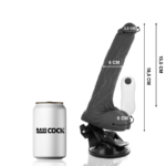 Basecock - Vibrador Articulvel Controle Remoto Preto 18.5 Cm -O- 4 Cm - Image 2