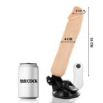 Basecock - Vibrador De Controle Remoto Natural Realista 20 Cm -O- 4 Cm - Image 2