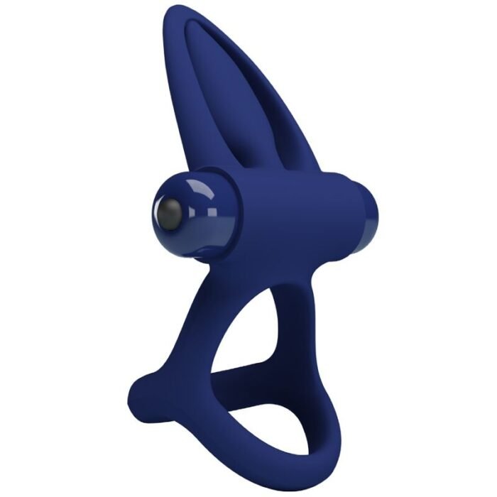 Pretty Love - Mat Anel Duplo Com Vibrao E Estimulador Azul - Image 3