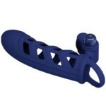 Pretty Love - Altaf Anel Vibrador Com Bainha De Silicone Azul