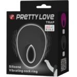 Pretty Love - Trap Anel Vibrador Preto - Image 8