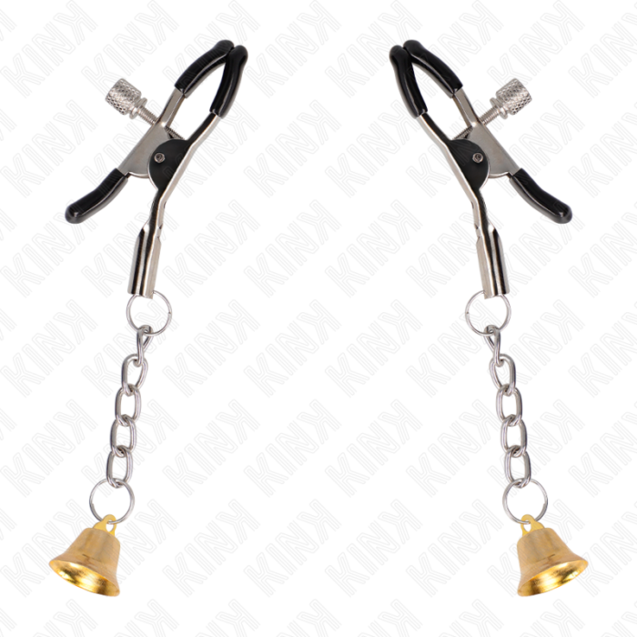 Kink - Pinças Pingente Sino Dourado 6 Cm - Image 2