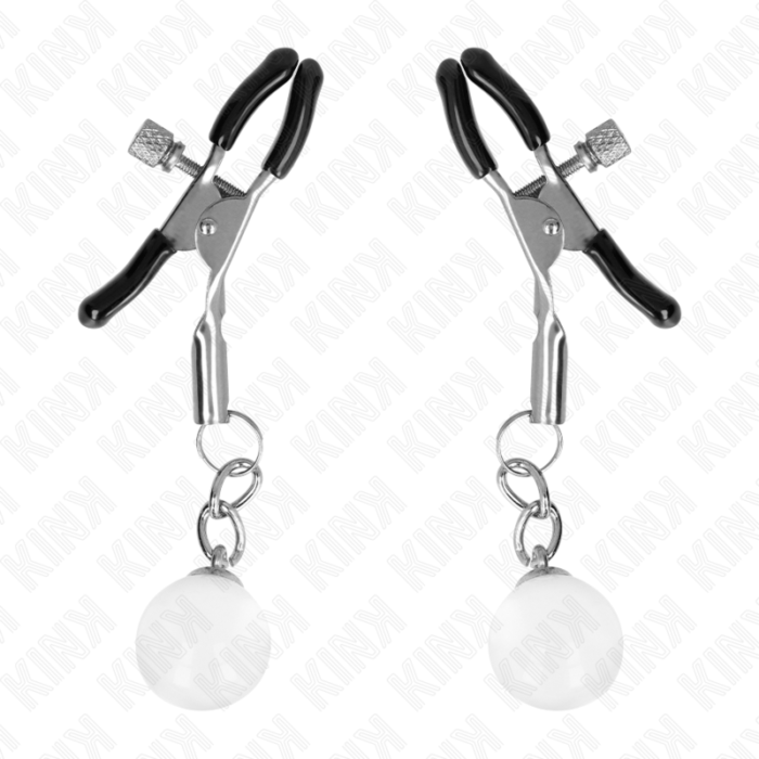 Kink - Grampos De Bico De Vidro Prata 6 Cm - Image 2