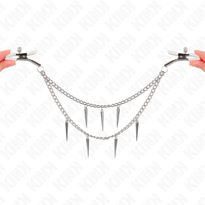 Kink - Pinças Para Bicos Com Correntes De Pontos 30 Cm - Image 4