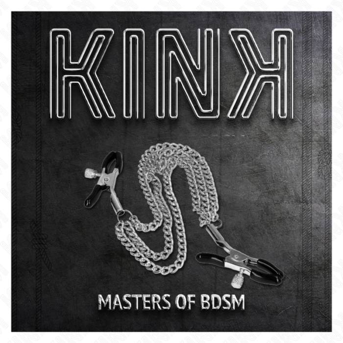 Kink - Pinças Para Bicos Com 3 Correntes Prata 20/23/28 Cm - Image 5