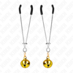 Kink - Pinças De Bino Finas Ouro 7 Cm - Image 2