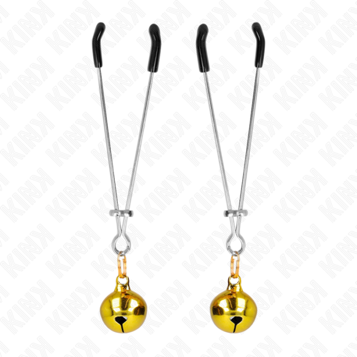 Kink - Pinças De Bino Finas Ouro 7 Cm - Image 2