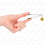 Kink - Pinças De Bino Finas Ouro 7 Cm - Image 4