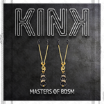 Kink - Pinças Finas Douradas Com 3 Contas De Vidro Pretas 7 Cm - Image 5