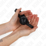 Kink - Bola Respirável Preta Simplicity 4,5 Cm Mordaça 62 X 1,5 Cm - Image 2