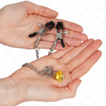 Kink - Pinças De Corrente Com Pingente De Chifre 30 Cm - Image 2