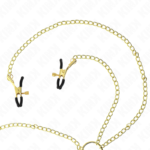 Kink - 4 Pinças De Bico E Clitórito Ajustáveis Ouro - Image 2