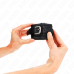 Kink - Retenções De Pulso Com Fivela De Rhinestone Preto Ajustáveis 25-32 Cm X 5,5 Cm - Image 4