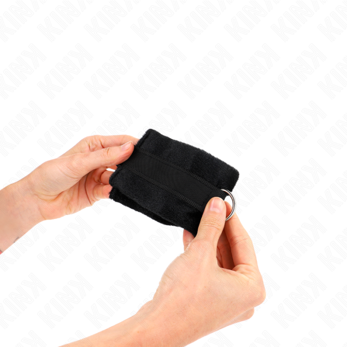 Kink - Algemas De Pele Iniciante Preto 30 X 7 Cm - Image 4