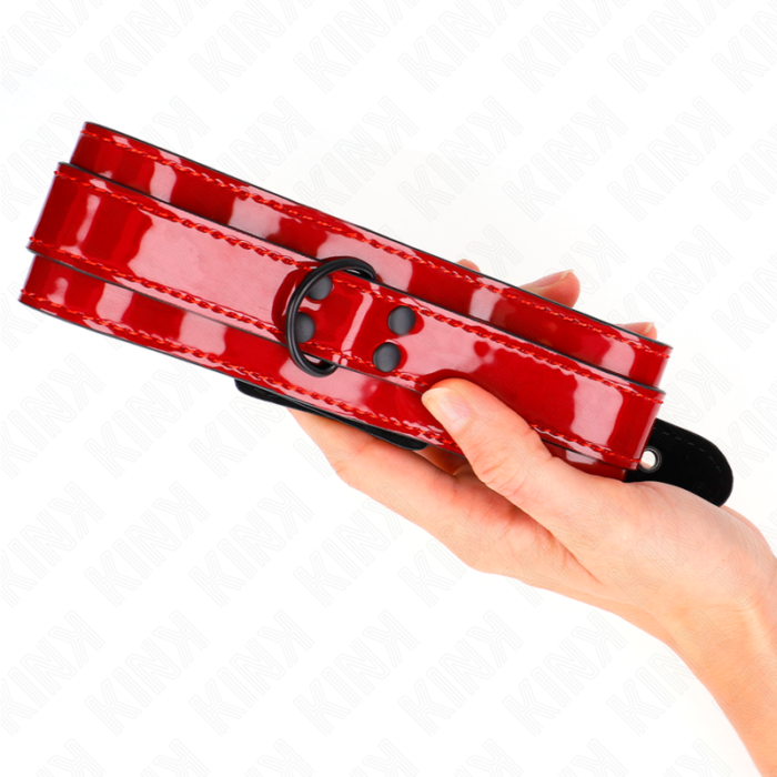 Kink - Colar Ajustável Vinho Tinto 37,5-49,5 Cm X 5 Cm - Image 4