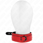 Kink - Colar Ajustável Vinho Tinto 37,5-49,5 Cm X 5 Cm