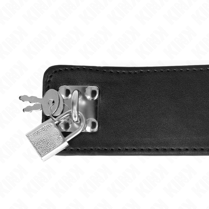 Kink - Colar Com Cinto 65 Cm Com Alça Larga Preta Ajustável 33,5-41 Cm X 5 Cm - Image 6