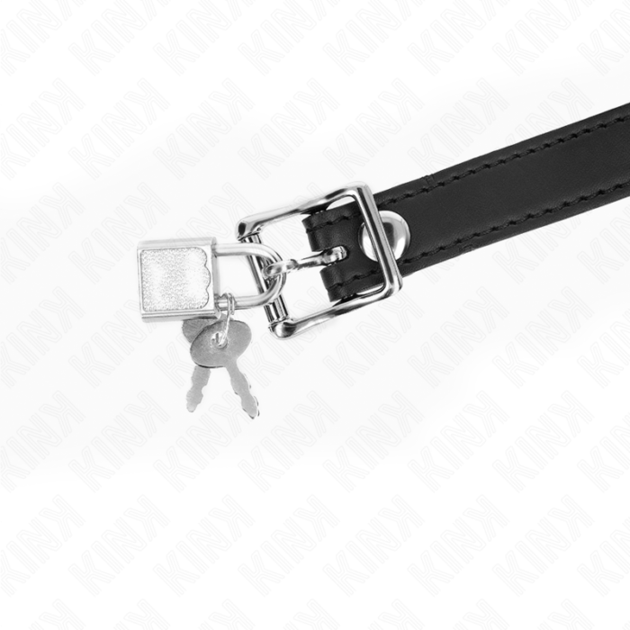 Kink - Bola Silicone Mordaça 4 Cm Com Fechadura 60 X 2 Cm - Image 4