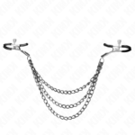 Kink - Pinças Para Bicos Com 3 Correntes Pretas 20/23/28 Cm - Image 2