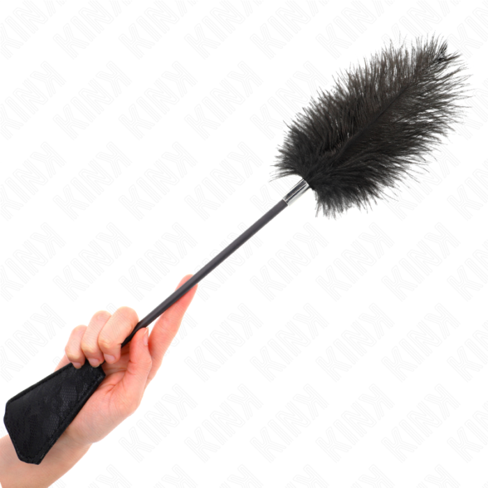 Kink - Penas De Avestruz Para Cócegas Com Palete De Renda 56 Cm - Image 4