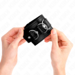 Kink - 3 Retenções De Pulso D-Ring Ajustáveis Preto 17,5-25 Cm X 6 Cm - Image 3