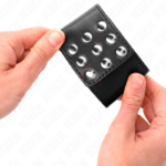 Kink - Pulso Com Snap Fasten Preto Ajustável 19-24 Cm X 5,5 Cm - Image 3