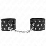Kink - Retenções De Pulso Punk Ajustáveis 19-24 Cm X 5,5 Cm